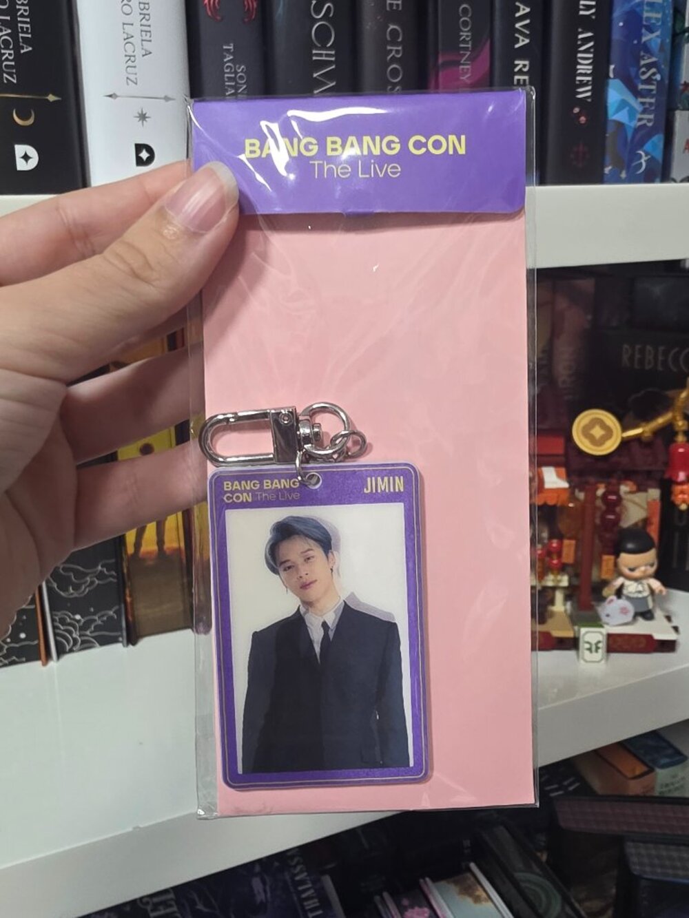 Official BTS Bang Bang Con The Live Lenticular Keyring Jimin Sealed